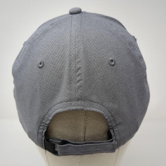 Hazeltine Strapback Hat Gray One Size Embroidered Logo Under Armour - Picture 6 of 9